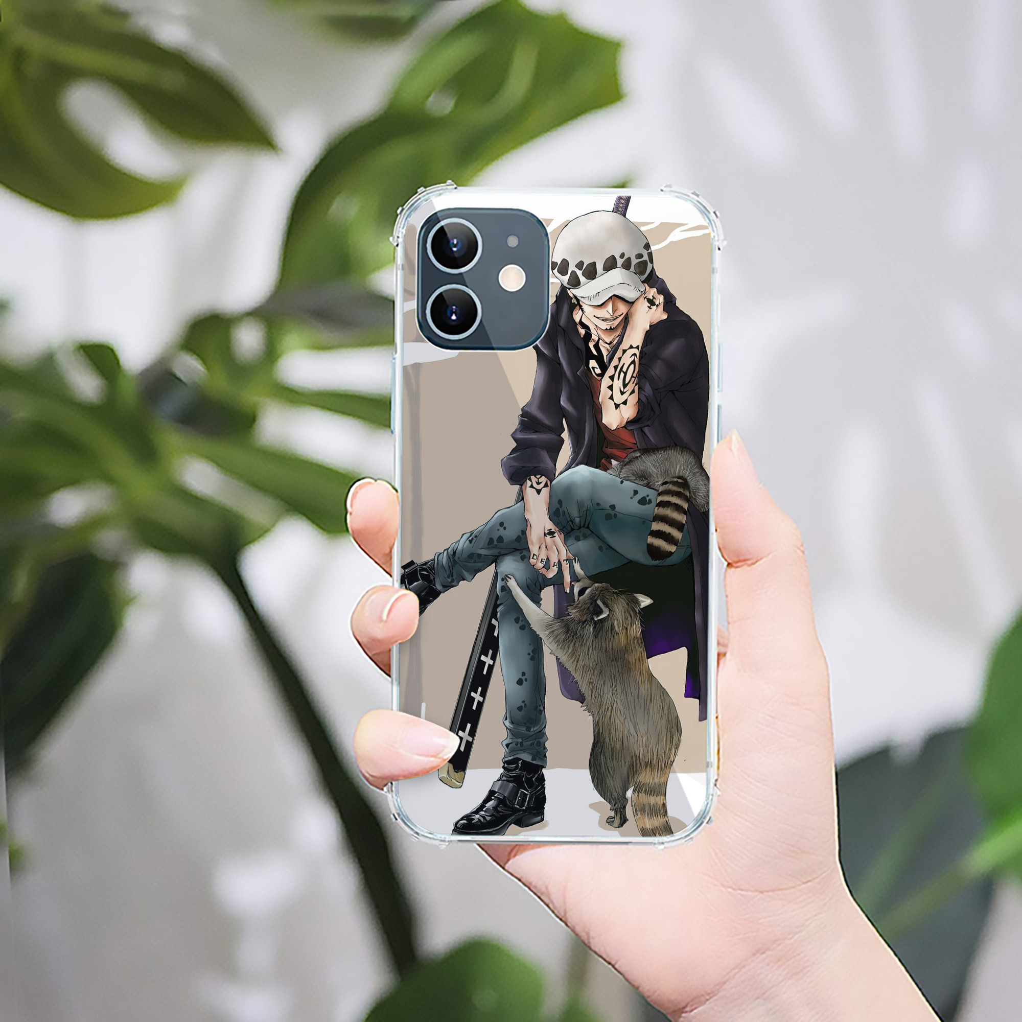 （画像用） ワンピース ONE PIECE 【iPhone 12シリーズ対応】透明スマホケース（クリアソフトケース）